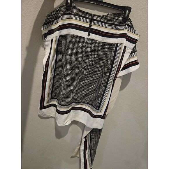 Proenza Schouler Women's Silk Scarf Top Size 4 Multicolor Sleeveless - Picture 1 of 13